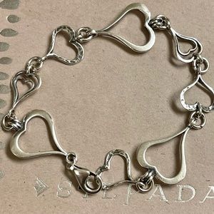Silpada Spread Of Love Sterling Silver Bracelet